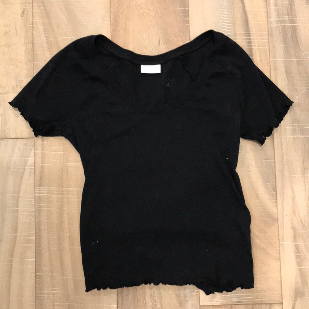 Simple black T-shirt